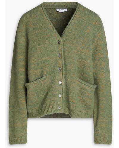 Levi's Mélange Knitted Cardigan - Green