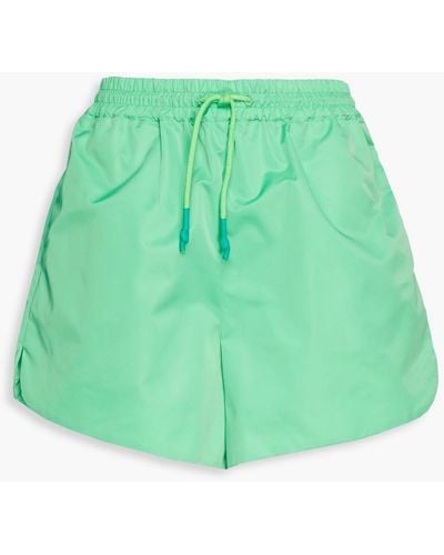 REMAIN Birger Christensen Itea Shell Shorts - Green