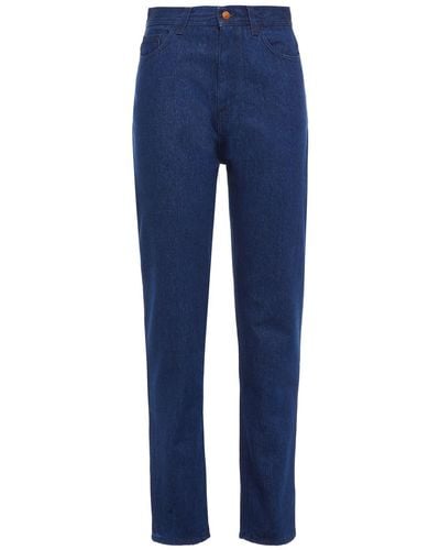Rodebjer Susan High-rise Straight-leg Jeans - Blue