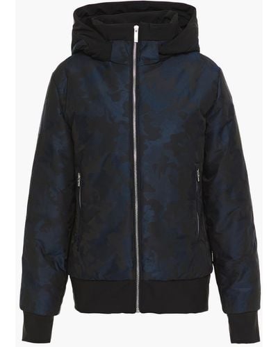 Fusalp Printed Shell Hooded Ski Jacket - Blue