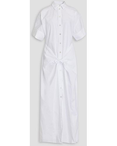Rosetta Getty Cotton Maxi Dress - White