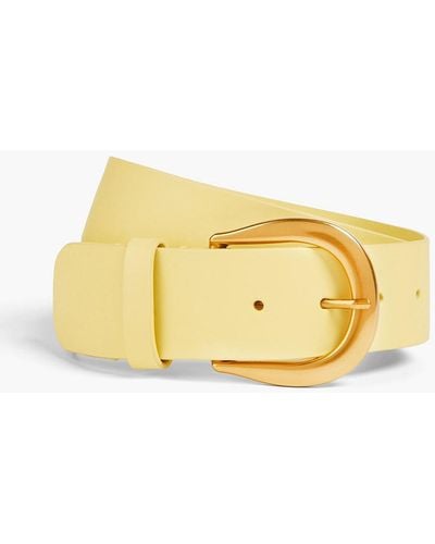 Zimmermann Leather Belt - Yellow