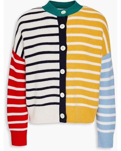 Alex Mill Nico Striped Cashmere Cardigan - Multicolour