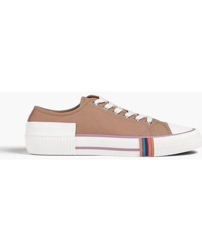 Paul Smith Kolby Canvas Trainers - Brown