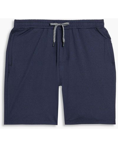 Onia Everyday Stretch-jersey Shorts - Blue