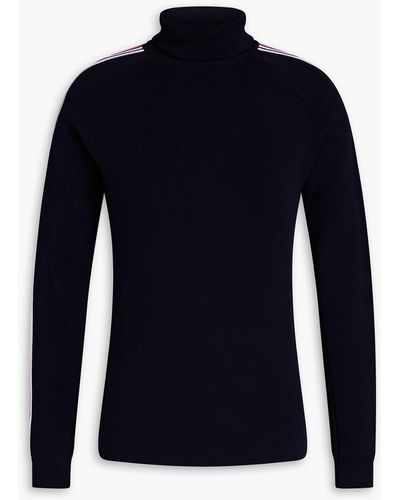 Fusalp Ida Knitted Turtleneck Sweater - Blue