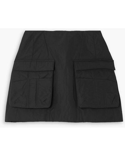 Simone Rocha Padded Shell Mini Skirt - Black