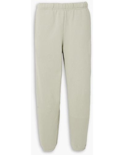 Les Tien Cotton-jersey Track Trousers - Green