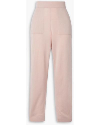 Akris Cashmere Track Pants - Pink