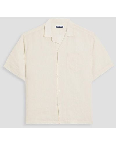 Frescobol Carioca Angelo Linen Shirt - Natural