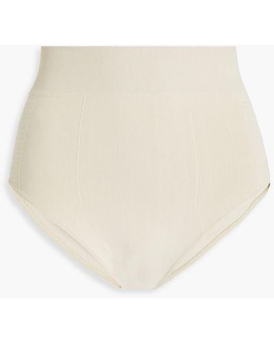 Rick Owens Shorts aus stretch-strick - Natur