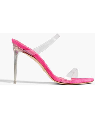 Stuart Weitzman Pvc Sandals - Pink
