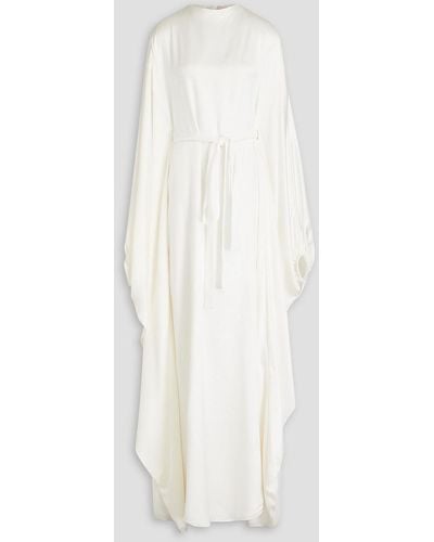 ROKSANDA Satin-crepe Bridal Gown - White