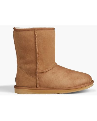 Australia Luxe Cosy Short Shearling Boots - Brown