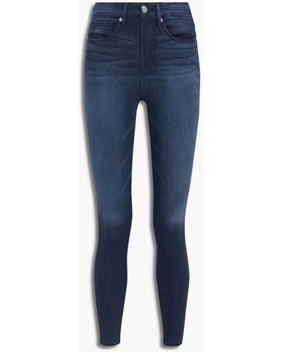 GOOD AMERICAN Good Legs High-rise Skinny Jeans - Blue