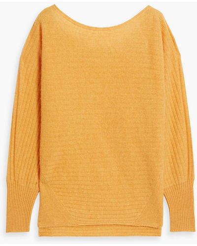 NAADAM Coastal Ribbed Cashmere Sweater - Yellow