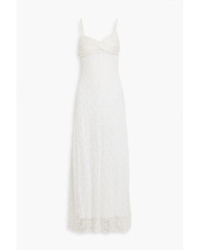 Missoni Crotchet-knit Maxi Dress - White