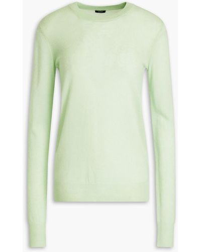 JOSEPH Cashmere Jumper - Green