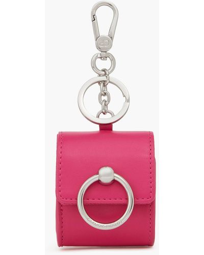 Claudie Pierlot Leather Airpods Case - Pink