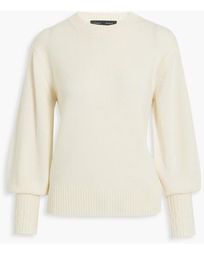 Proenza Schouler Merino Wool Sweater - White