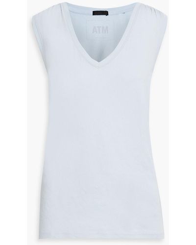 ATM Cotton-jersey Tank - White