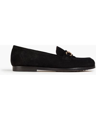 A.P.C. Suede Loafers - Black