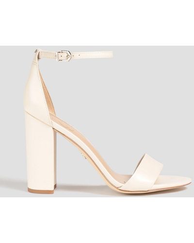 Sam Edelman Yaro Leather Sandals - White