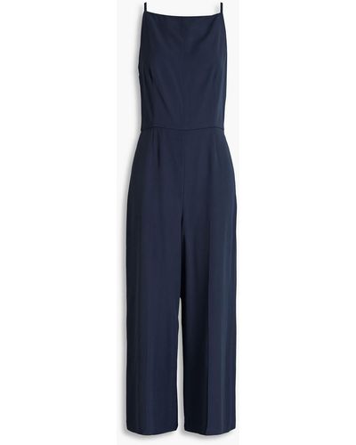 Theory Crepe Jumpsuit - Blue