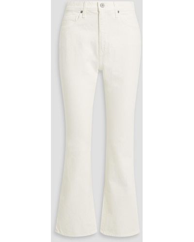 Nili Lotan High-rise Bootcut Jeans - White