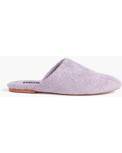 Australia Luxe Marcos Terry Slippers - Purple