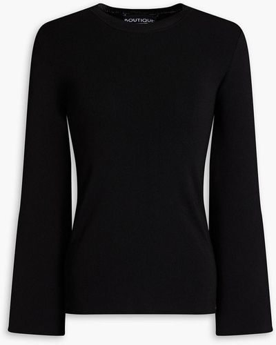 Boutique Moschino Knitted Sweater - Black