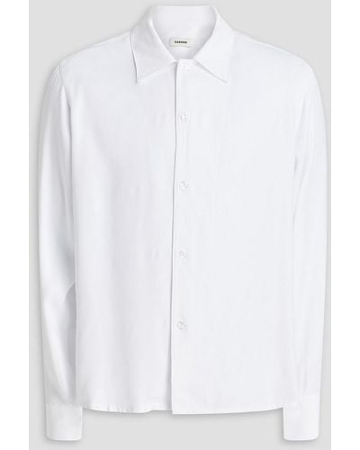 Sandro Twill Shirt - White