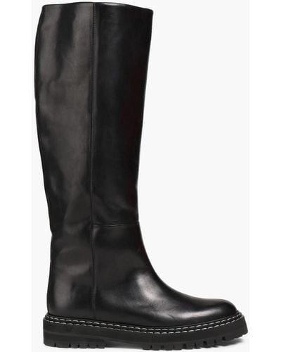 Atp Atelier Jesi Leather Boots - Black