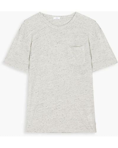 Onia T-shirt aus jersey aus einer leinenmischung - Weiß