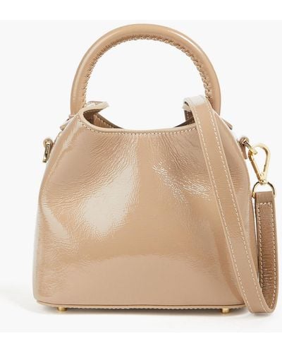 Elleme Madeleine Patent-leather Tote - Natural