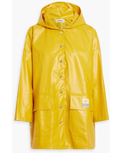 L.F.Markey Jonah Rubber Raincoat - Yellow
