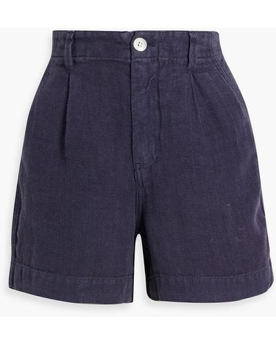 Alex Mill Linen Shorts - Blue