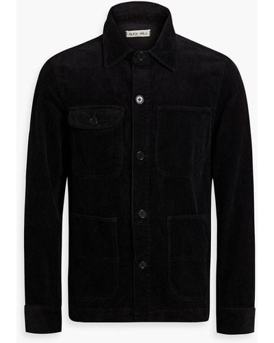 Alex Mill Cotton-corduroy Overshirt - Black