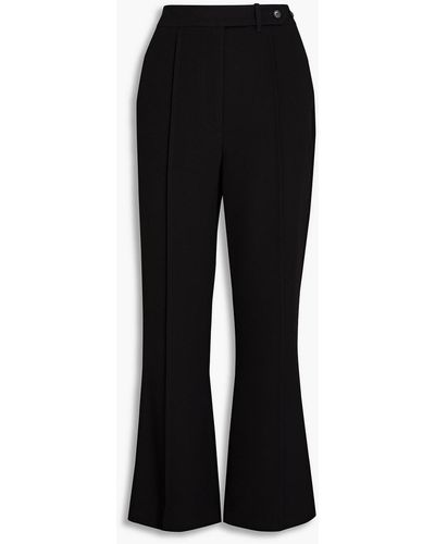 3.1 Phillip Lim Crepe Bootcut Pants - Black