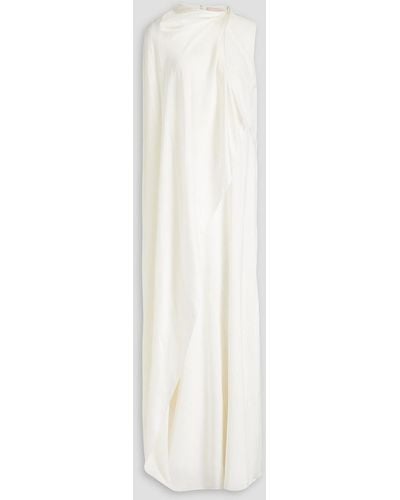 ROKSANDA Draped Silk Bridal Gown - White