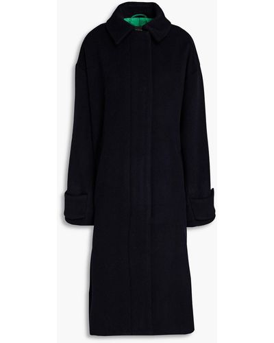 Stine Goya Diana Wool-blend Felt Coat - Black
