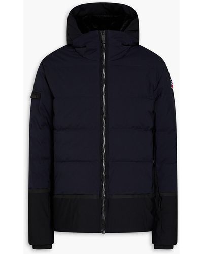 Fusalp Over Quilted Hooded Ski Jacket - Blue