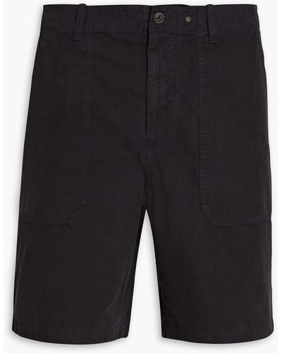 Rag & Bone Cliffe Cotton Cargo Shorts - Black