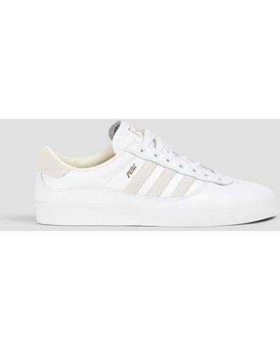 adidas Originals Puig Leather Trainers - White