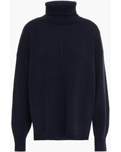 N.Peal Cashmere Cashmere Turtleneck Sweater - Blue
