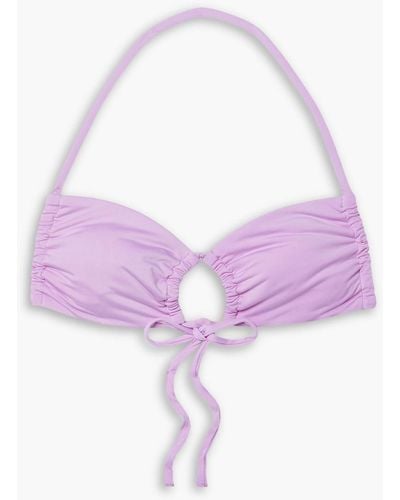 Bondi Born Gia Cutout Bikini Top - Pink