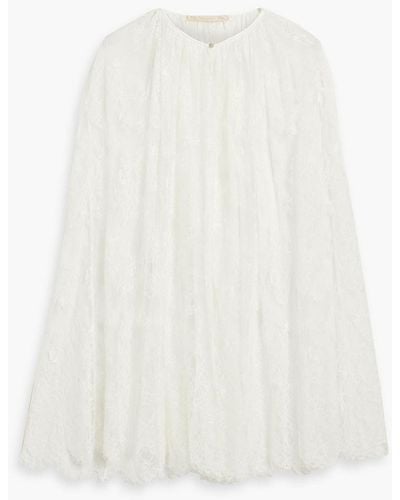 The Vampire's Wife Chantilly Lace Cape - White