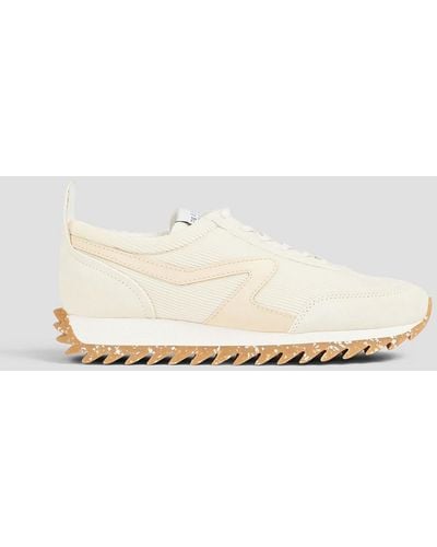 Rag & Bone Retro Runner Corduroy Sneakers - White