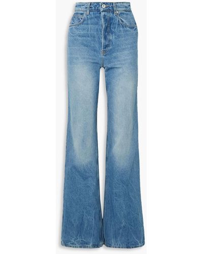 Rabanne High-rise Straight-leg Jeans - Blue