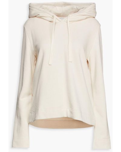 NINETY PERCENT French Cotton-terry Hoodie - Natural